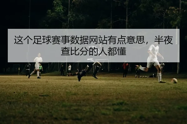 这个足球赛事数据网站有点意思，半夜查比分的人都懂